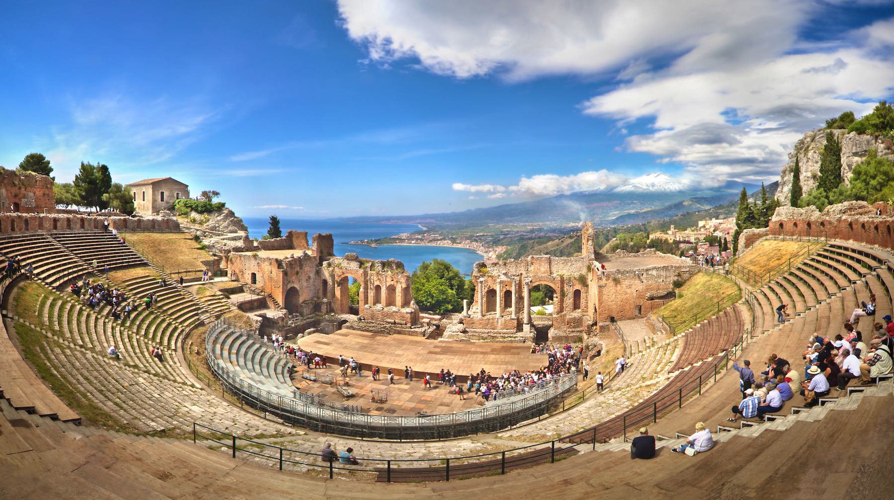 Sicilia orientale in primavera - Teatro Greco di Taormina